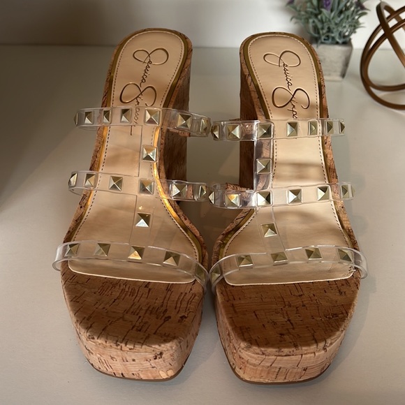 Jessica Simpson Cork Wedge - Picture 6 of 7